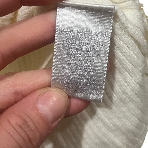 Vintage Unbranded Sweater Top Fitted Cropped Knit Sequin & Beaded detailing S - Picture 10 of 10